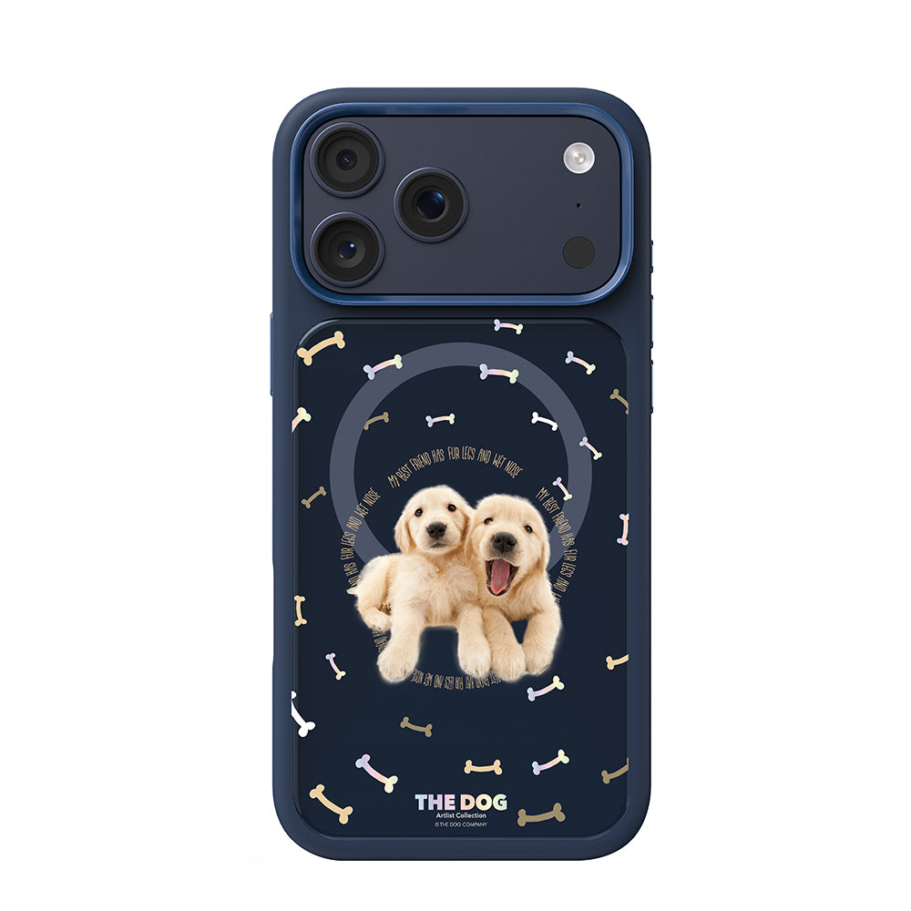 iPhone 17 Pro Max Kılıf M-safe Şarj Özellikli 3D Baskılı Tasarım Mutural The Dog Serisi Kılıf