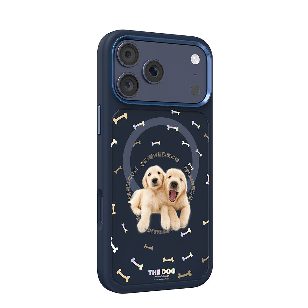 iPhone 17 Pro Max Kılıf M-safe Şarj Özellikli 3D Baskılı Tasarım Mutural The Dog Serisi Kılıf