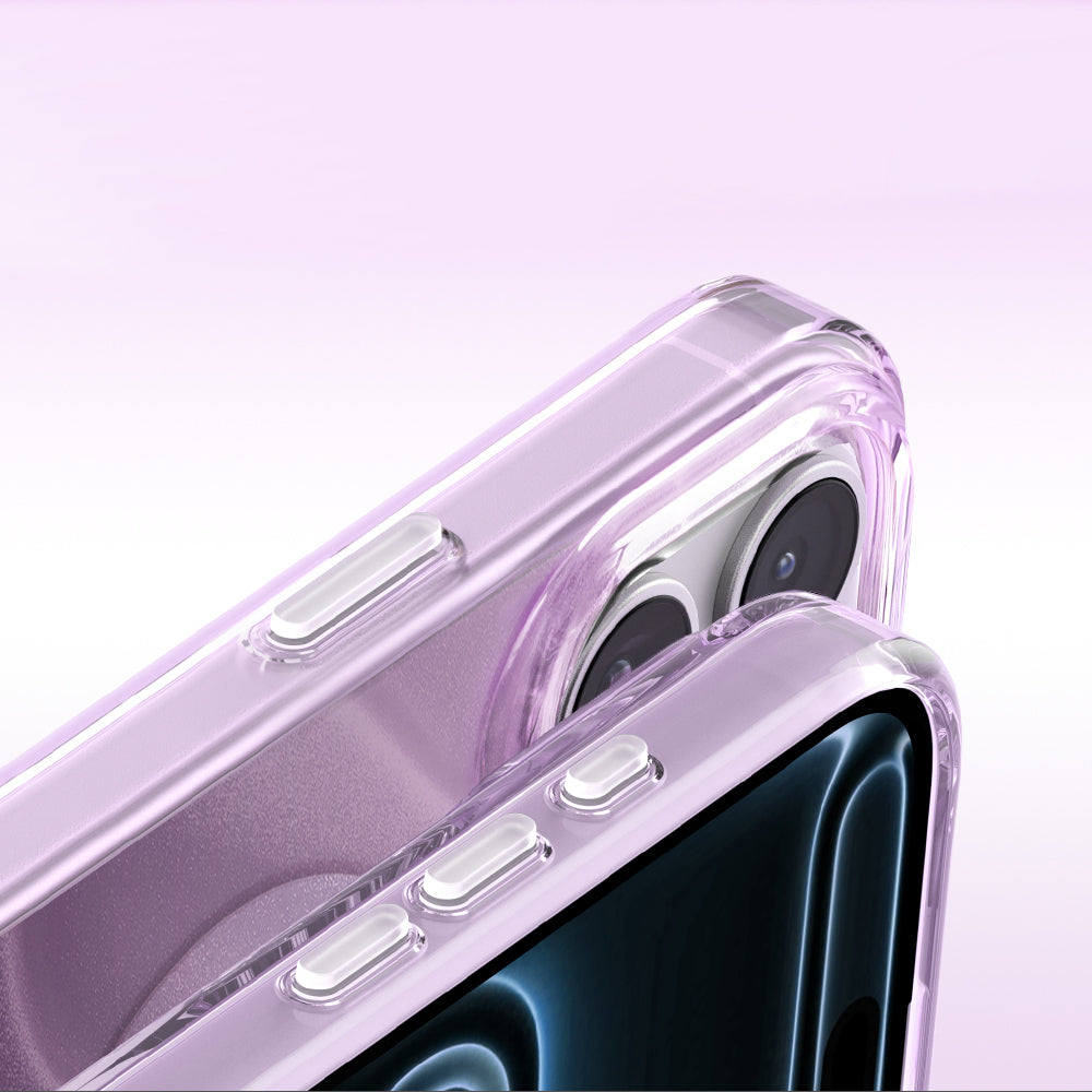 iPhone 17 Pro Max Kılıf M-Safe Şarj Özellikli Orijinal Swarovski Taşlı Zore Paris Rovix Sert PC Kılıf