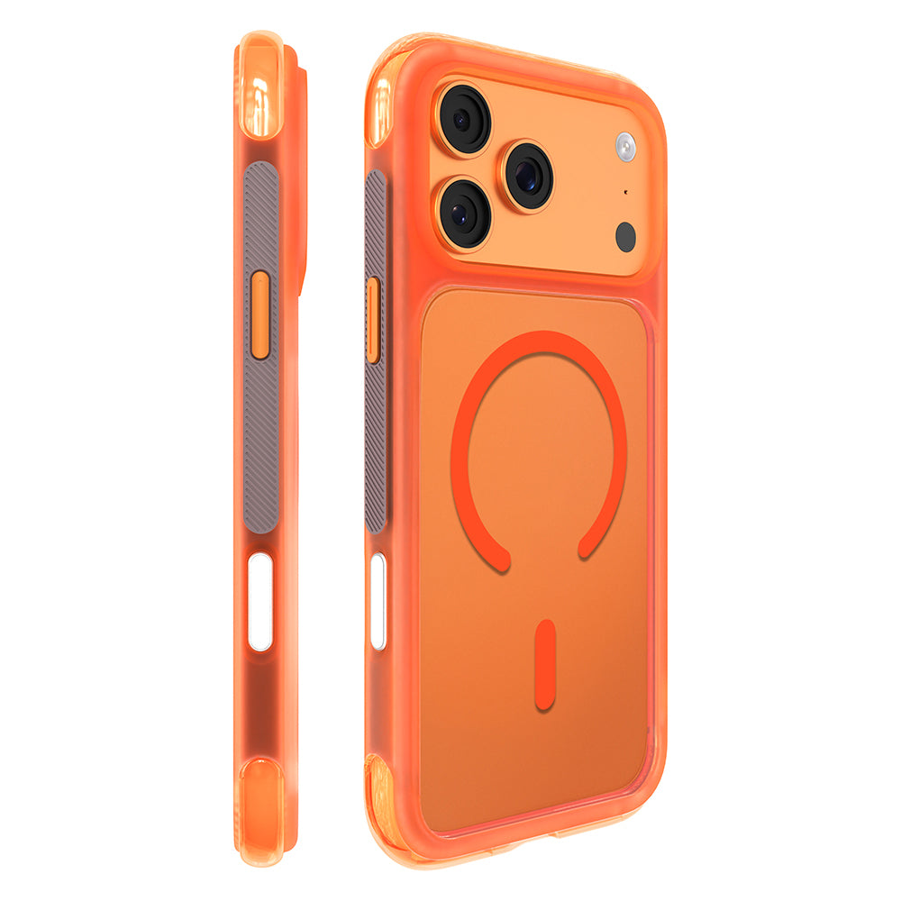 iPhone 17 Pro Max Kılıf M-safe Şarj Özellikli Airbag Tasarımlı Mutural Air Shield Serisi Kılıf