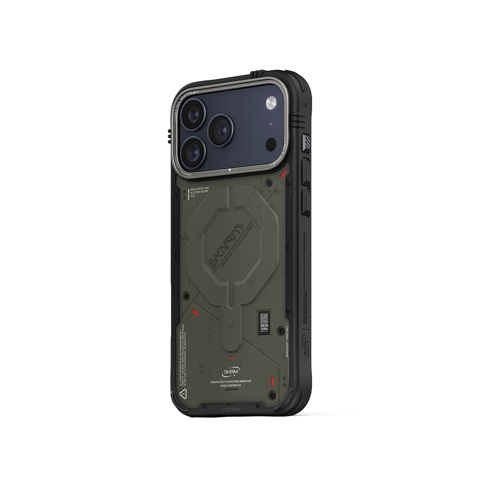 iPhone 17 Pro Max Kılıf M-Safe Şarj Özellikli Airbag Tasarımlı Skinarma Vigor Kılıf