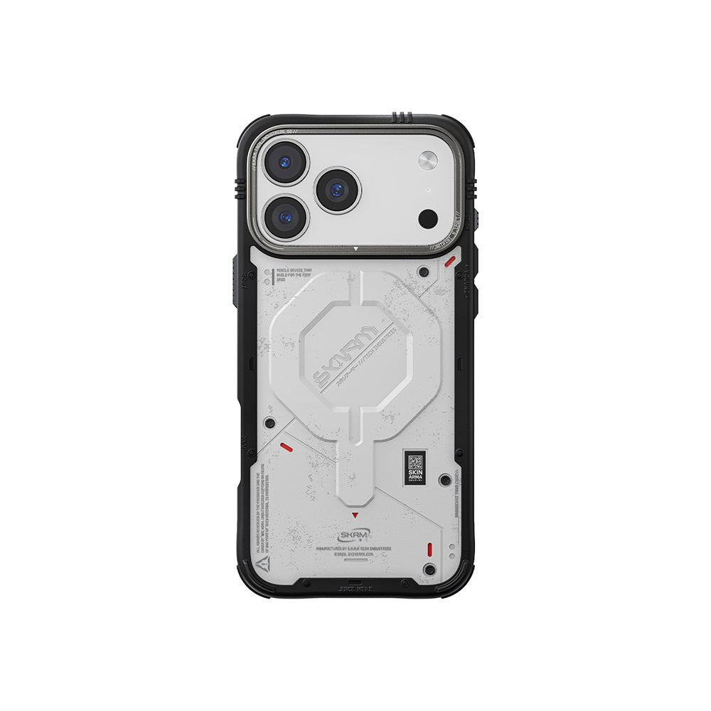 iPhone 17 Pro Max Kılıf M-Safe Şarj Özellikli Airbag Tasarımlı Skinarma Vigor Kılıf