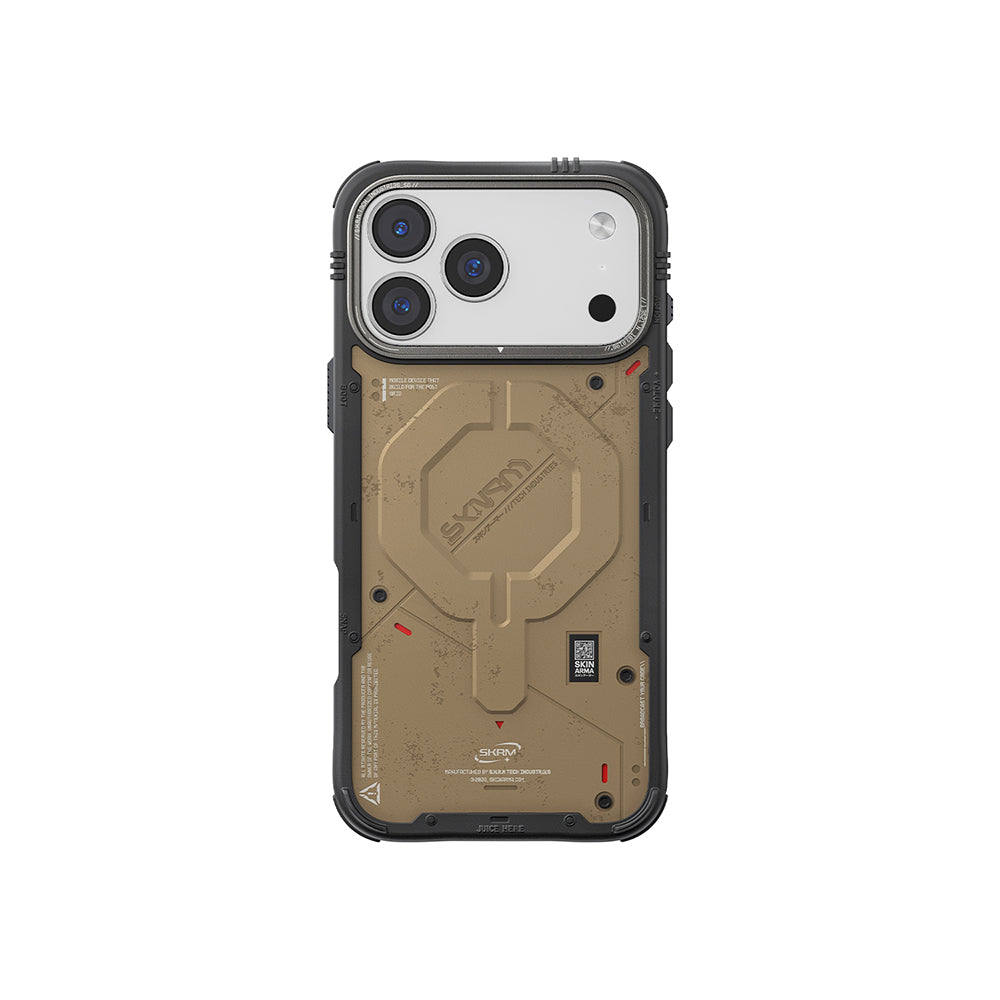 iPhone 17 Pro Max Kılıf M-Safe Şarj Özellikli Airbag Tasarımlı Skinarma Vigor Kılıf