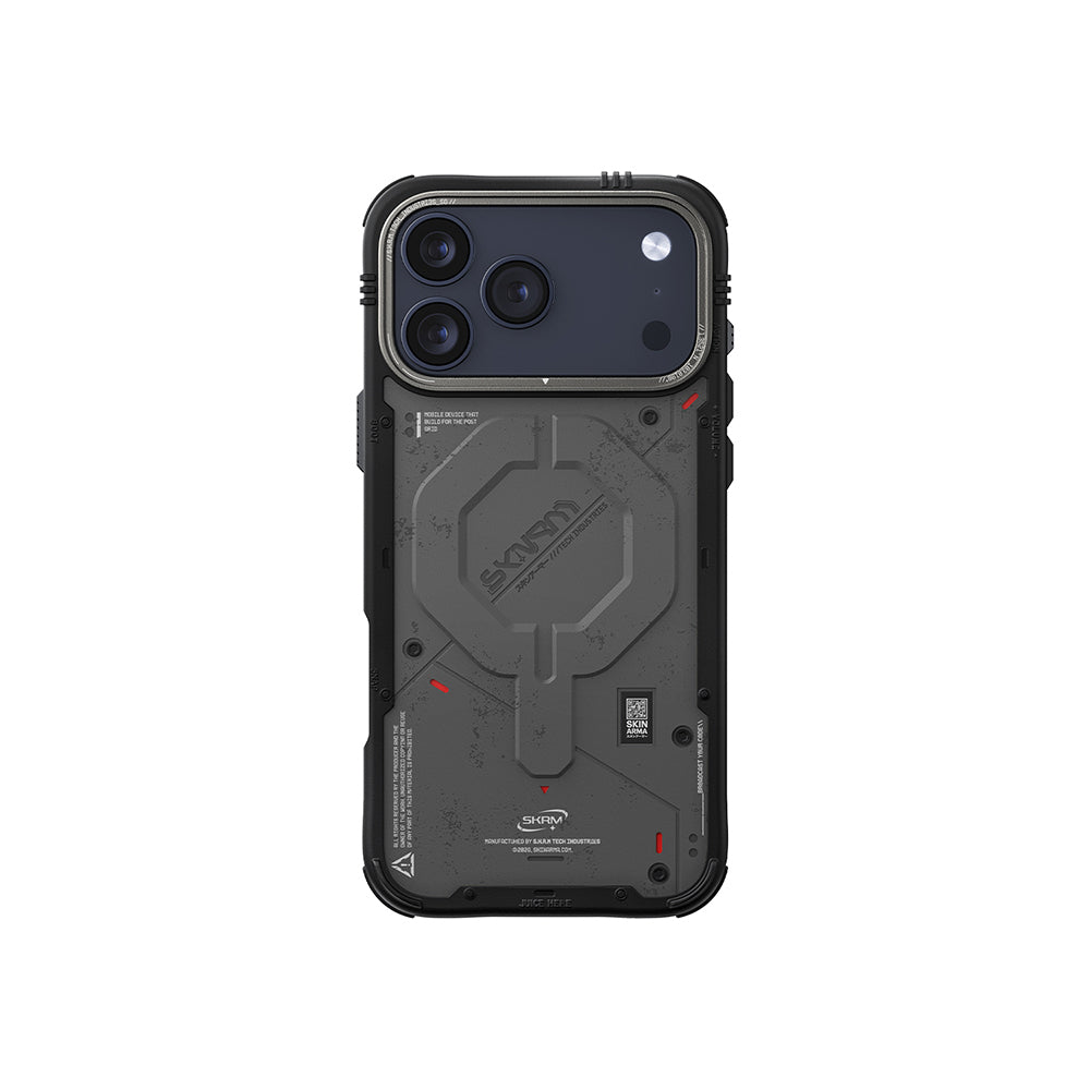 iPhone 17 Pro Max Kılıf M-Safe Şarj Özellikli Airbag Tasarımlı Skinarma Vigor Kılıf