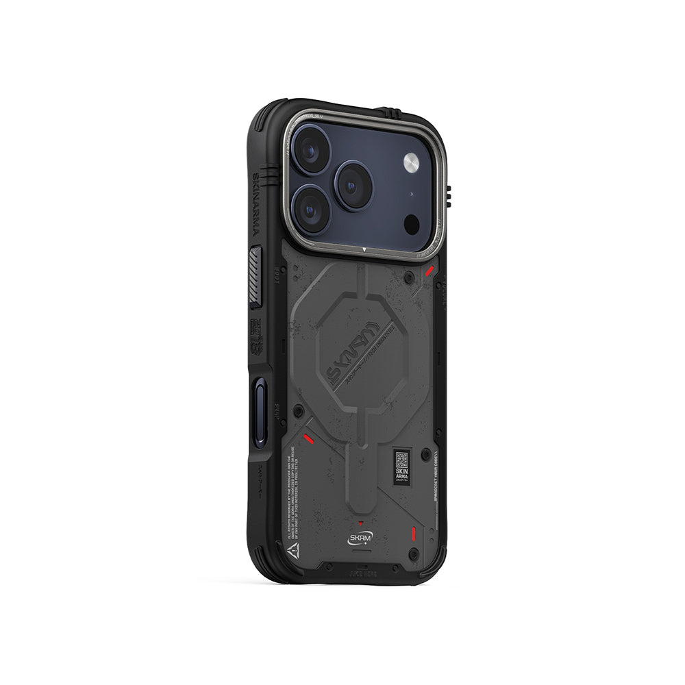 iPhone 17 Pro Max Kılıf M-Safe Şarj Özellikli Airbag Tasarımlı Skinarma Vigor Kılıf