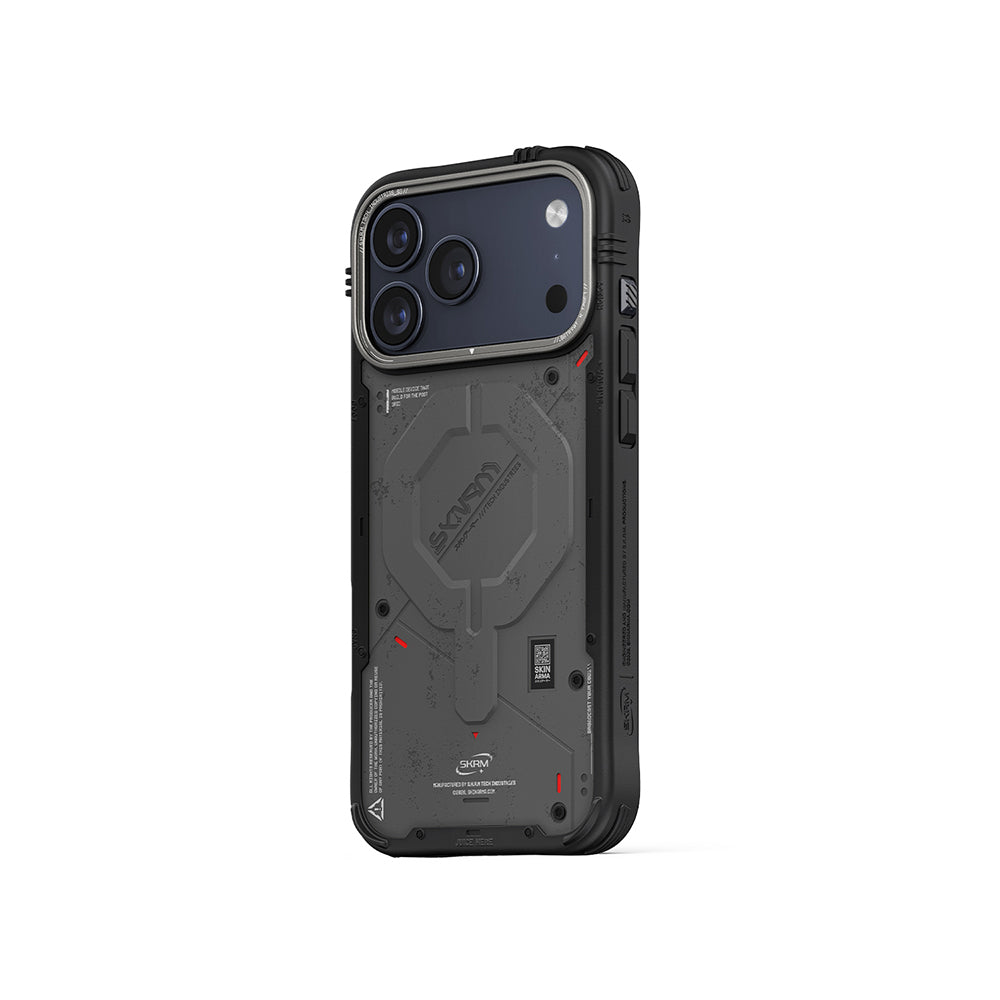 iPhone 17 Pro Max Kılıf M-Safe Şarj Özellikli Airbag Tasarımlı Skinarma Vigor Kılıf