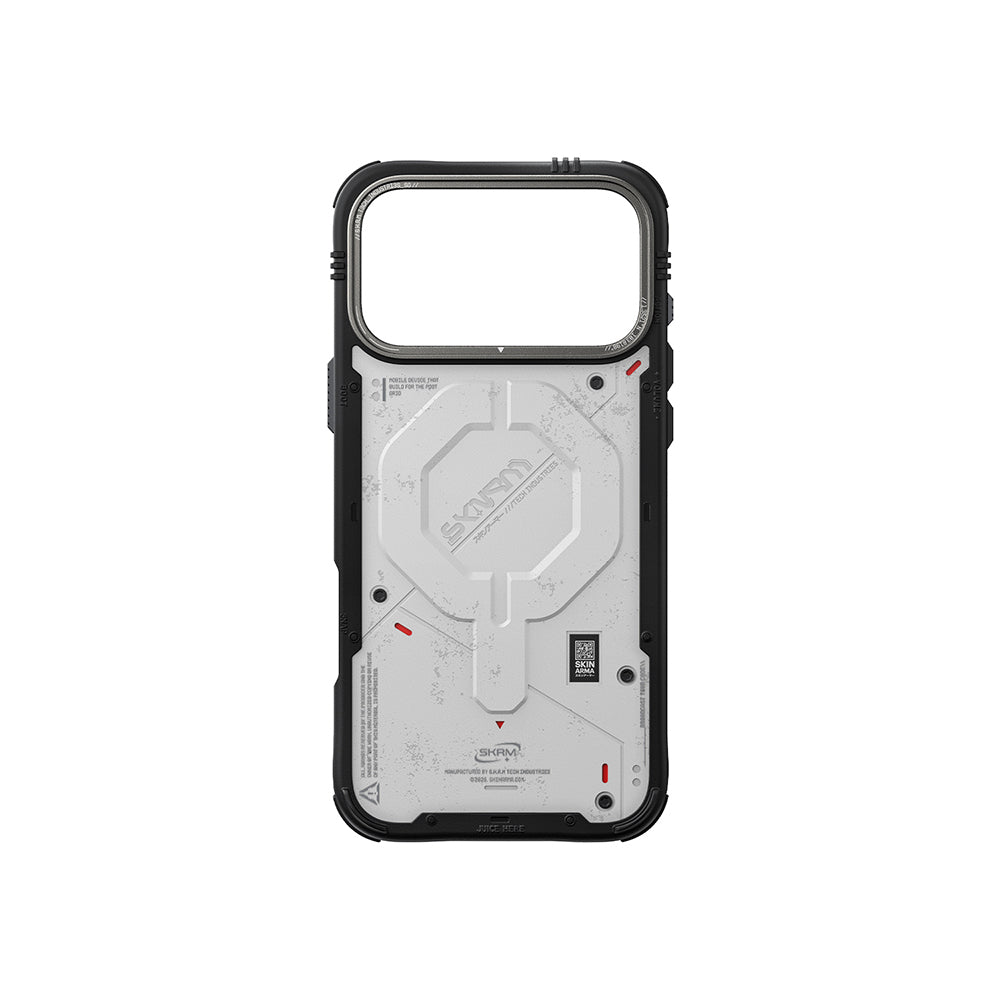 iPhone 17 Pro Max Kılıf M-Safe Şarj Özellikli Airbag Tasarımlı Skinarma Vigor Kılıf