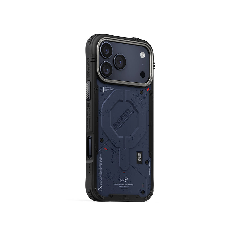 iPhone 17 Pro Max Kılıf M-Safe Şarj Özellikli Airbag Tasarımlı Skinarma Vigor Kılıf
