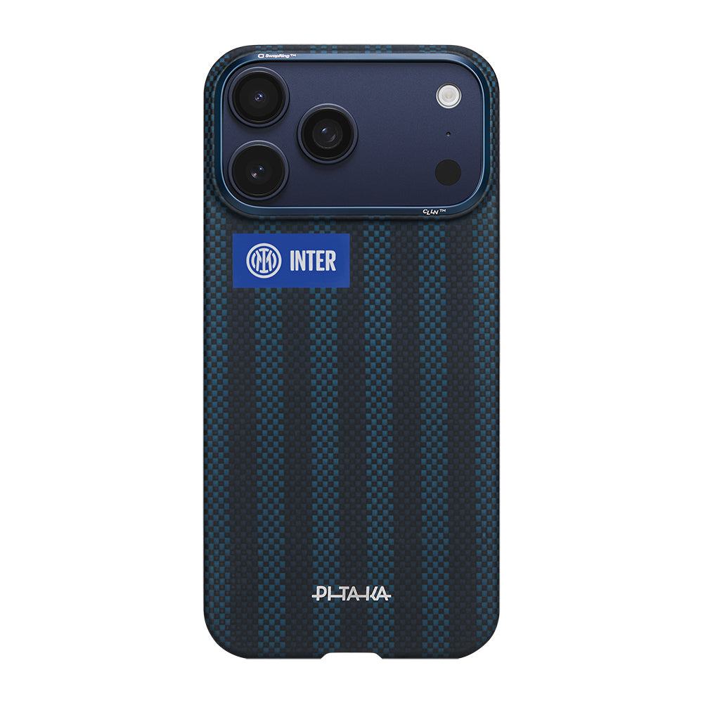 iPhone 17 Pro Max Kılıf M-safe Şarj Özellikli Aramid Karbon Fiber Pitaka İnternazionale Milano Serisi Kılıf