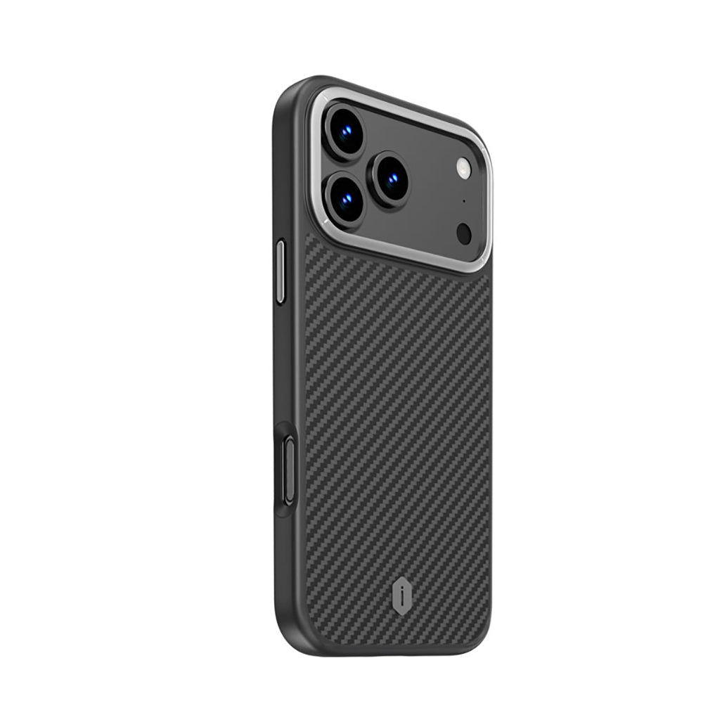 iPhone 17 Pro Max Kılıf M-safe Şarj Özellikli Aramid Fiber Wiwu Defense Ultra Serisi DCC-205 Kılıf