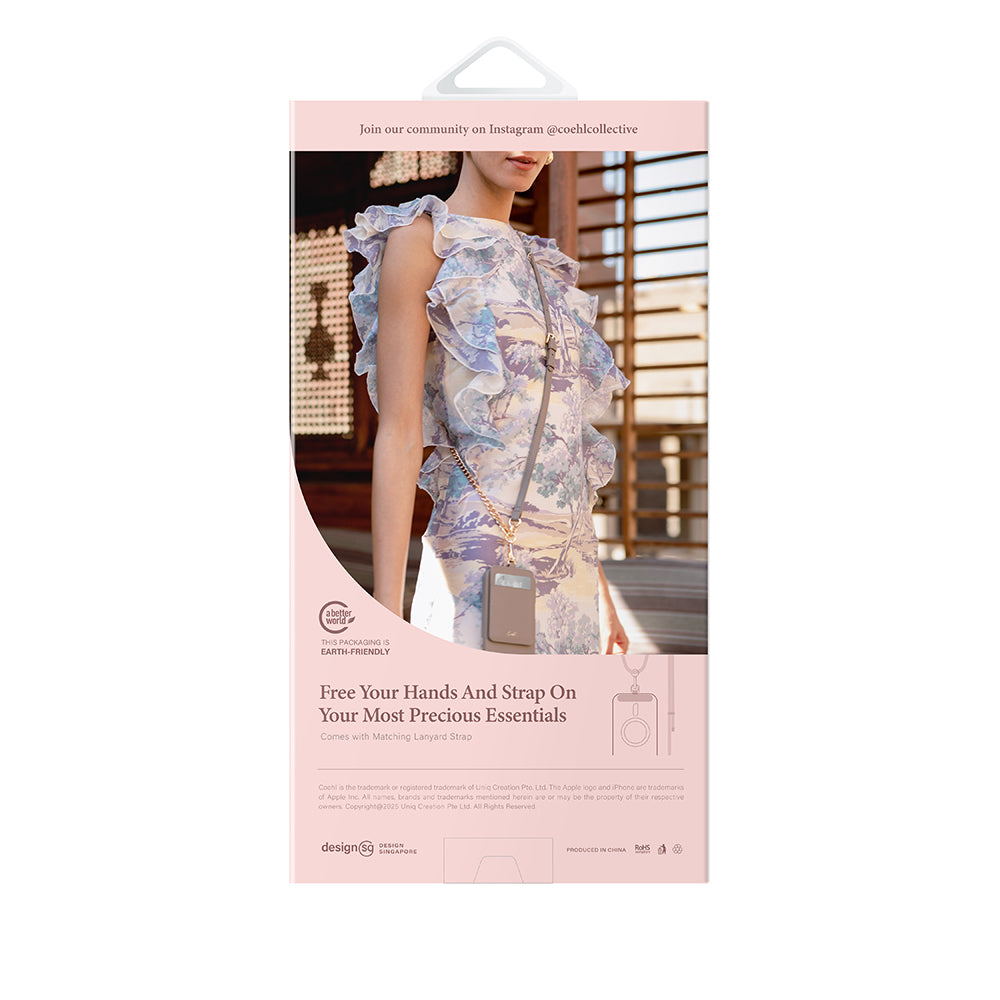 iPhone 17 Pro Max Kılıf M-safe Şarj Özellikli Askı İpli Coehl Mirelle Kılıf