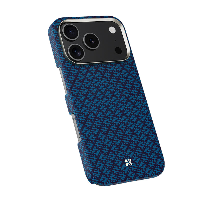 iPhone 17 Pro Max Kılıf M-Safe Şarj Özellikli Benks ArmorAir ArmorGrid Serisi Kevlar Karbon Kılıf