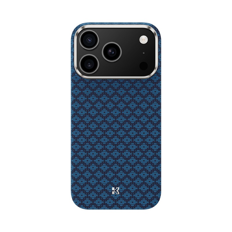 iPhone 17 Pro Max Kılıf M-Safe Şarj Özellikli Benks ArmorAir ArmorGrid Serisi Kevlar Karbon Kılıf