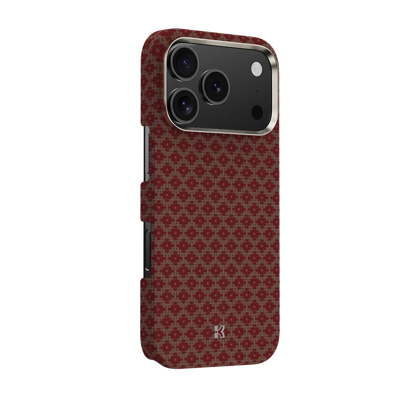 iPhone 17 Pro Max Kılıf M-Safe Şarj Özellikli Benks ArmorAir ArmorGrid Serisi Kevlar Karbon Kılıf