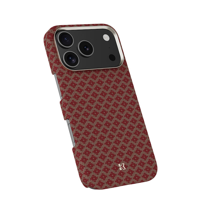 iPhone 17 Pro Max Kılıf M-Safe Şarj Özellikli Benks ArmorAir ArmorGrid Serisi Kevlar Karbon Kılıf