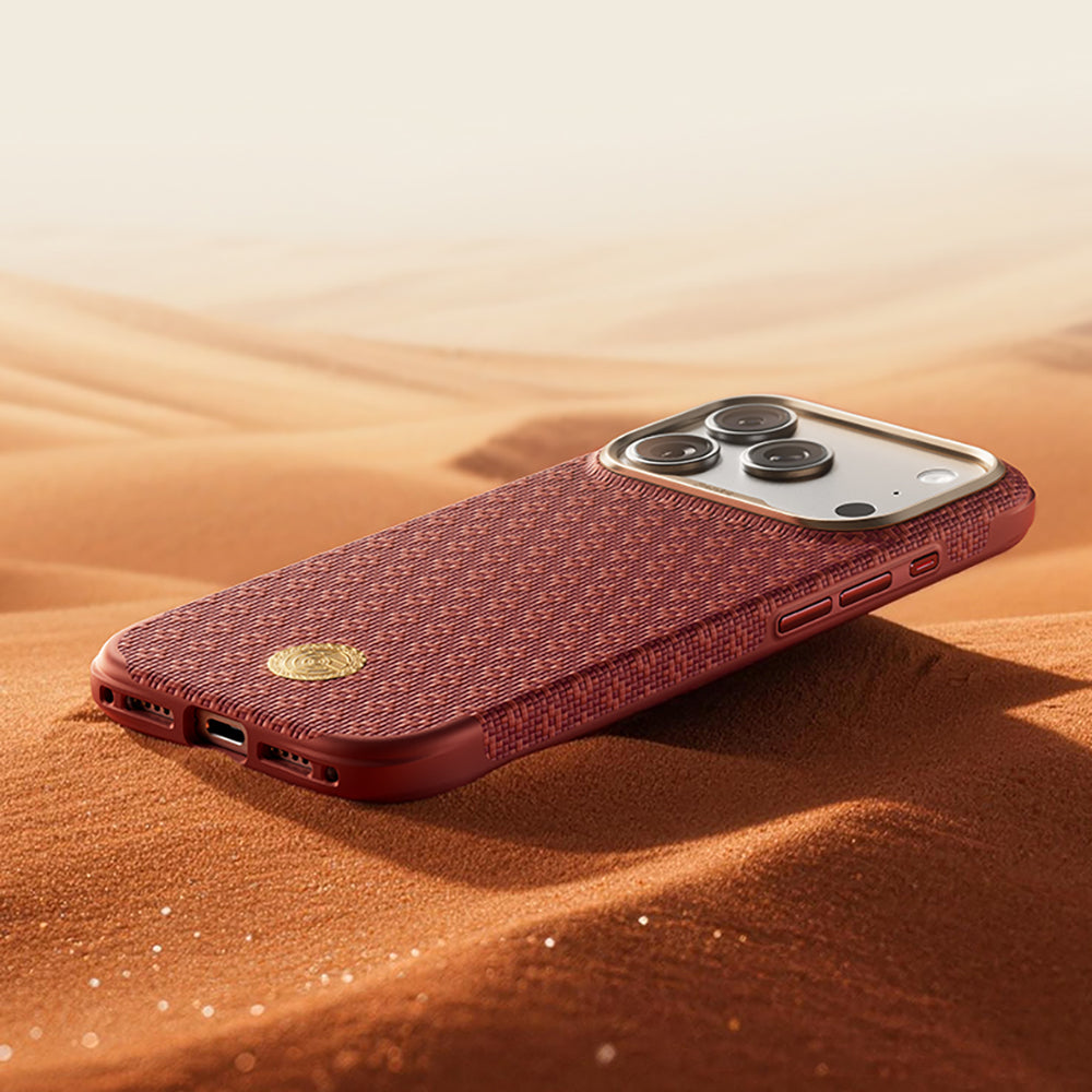 iPhone 17 Pro Max Kılıf M-Safe Şarj Özellikli Benks ArmorPro ArmorEdge X9 Serisi Kevlar Karbon Kılıf