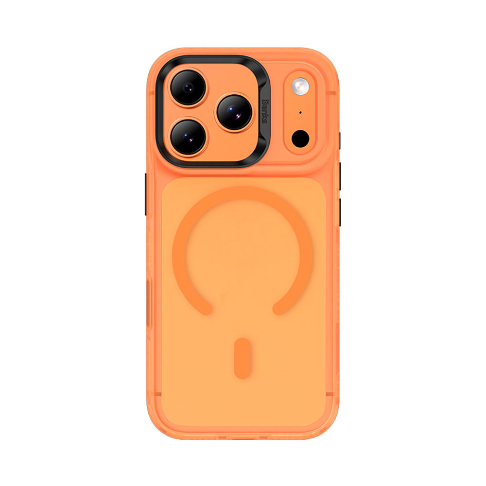 iPhone 17 Pro Max Kılıf M-Safe Şarj Özellikli Benks C-Magnet Lucid Armor Kılıf