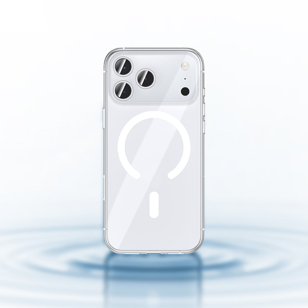 iPhone 17 Pro Max Kılıf M-safe Şarj Özellikli Benks Crystal Serisi Şeffaf Kılıf