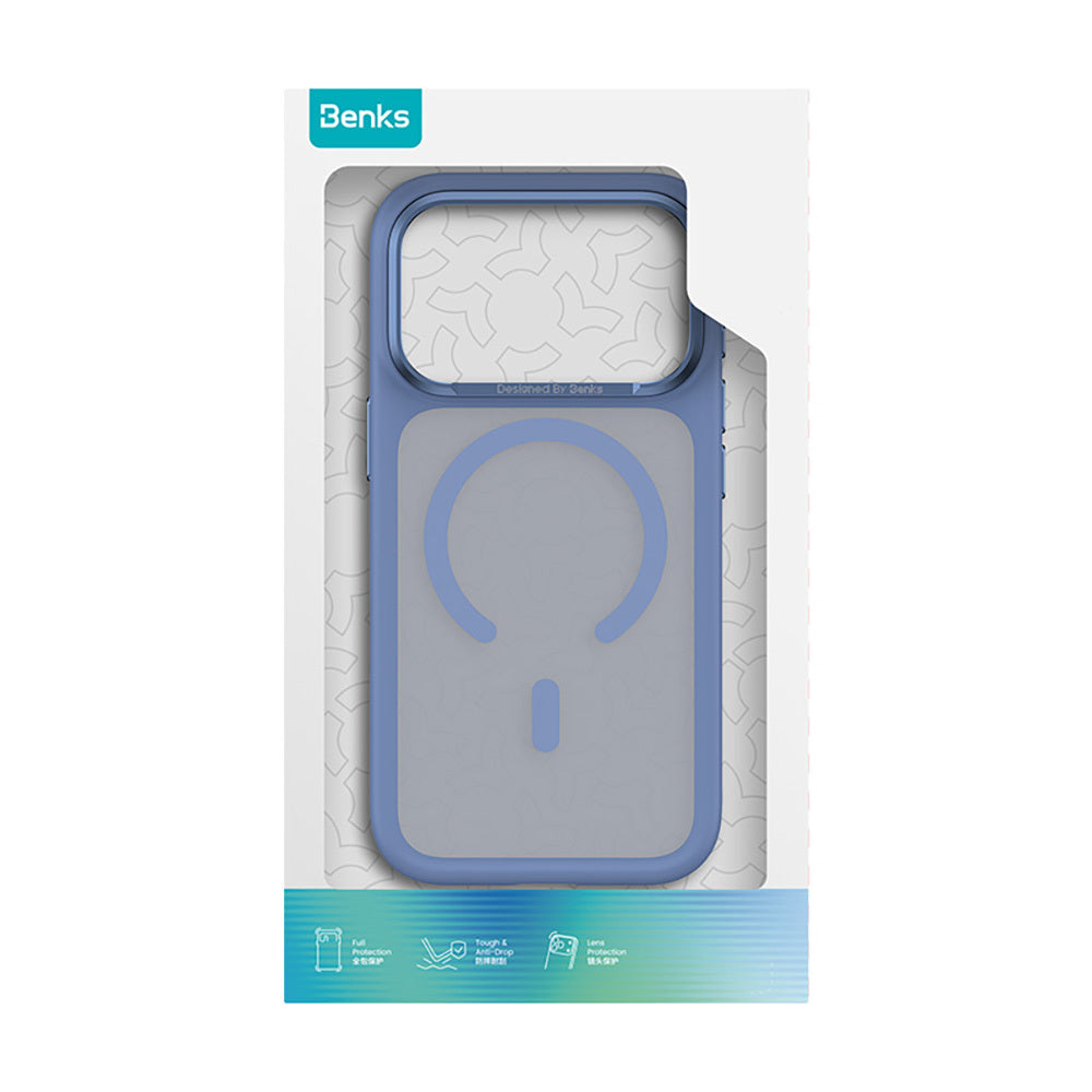 iPhone 17 Pro Max Kılıf M-Safe Şarj Özellikli Benks Mist C-Magnet Yeni Seri Kılıf