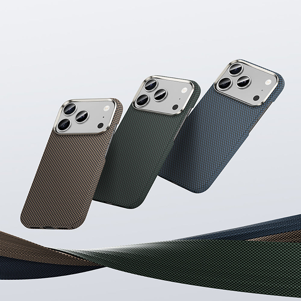 iPhone 17 Pro Max Kılıf M-safe Şarj Özellikli Benks Yeni Seri ArmorTint ArmorAir Kevlar Karbon Kılıf