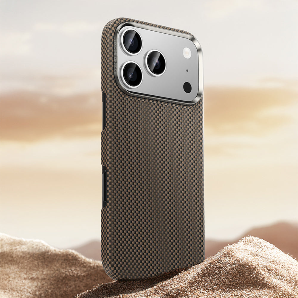 iPhone 17 Pro Max Kılıf M-safe Şarj Özellikli Benks Yeni Seri ArmorTint ArmorAir Kevlar Karbon Kılıf