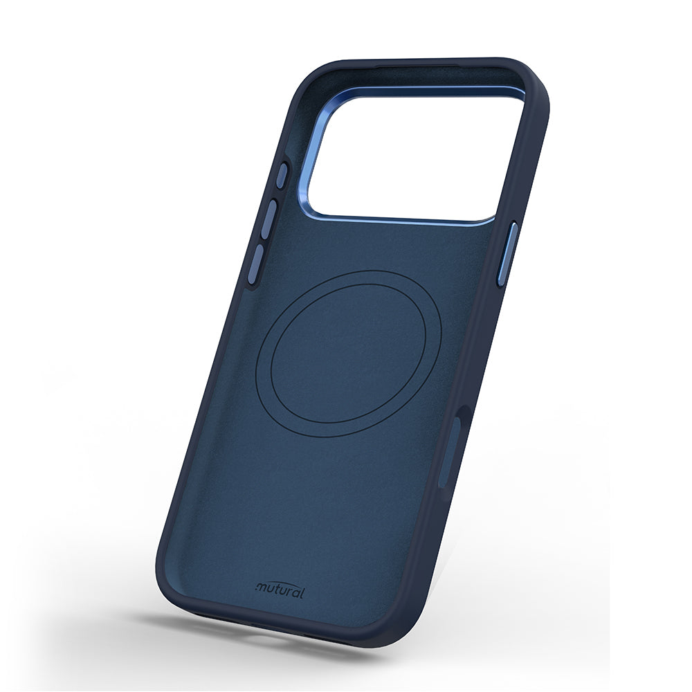 iPhone 17 Pro Max Kılıf M-safe Şarj Özellikli Çiçek Tasarımlı Mutural Flower Serisi Kılıf
