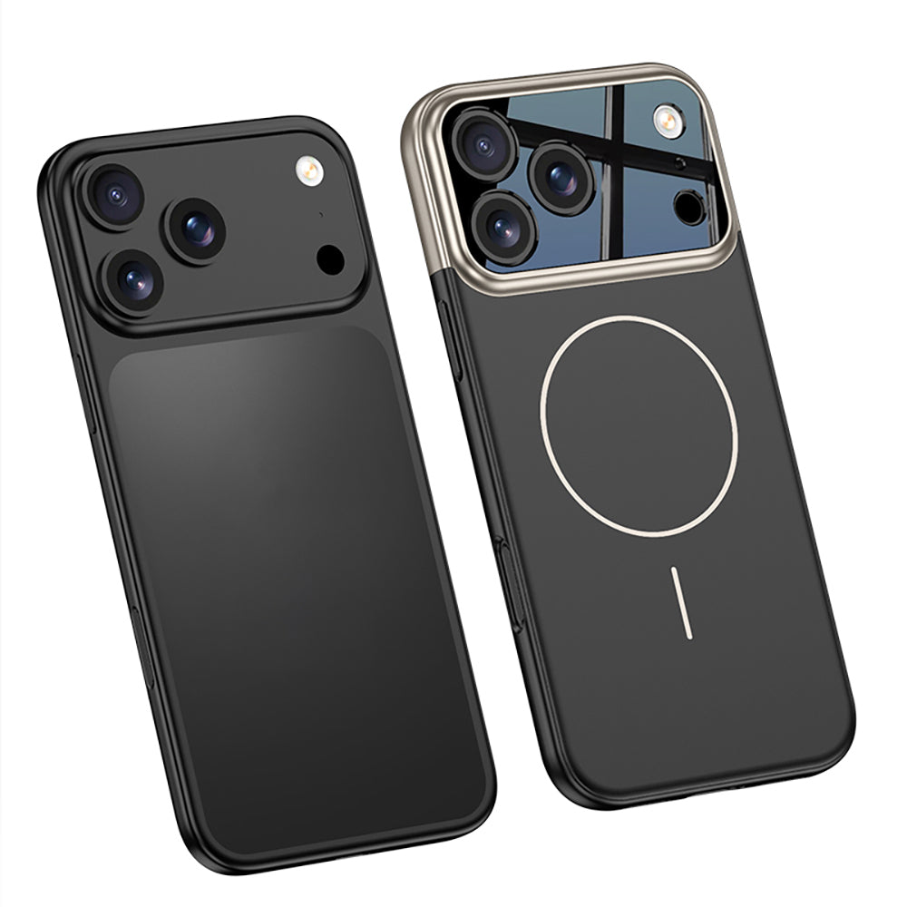 iPhone 17 Pro Max Kılıf M-safe Şarj Özellikli Çift Parçalı Zore Napoli Kılıf