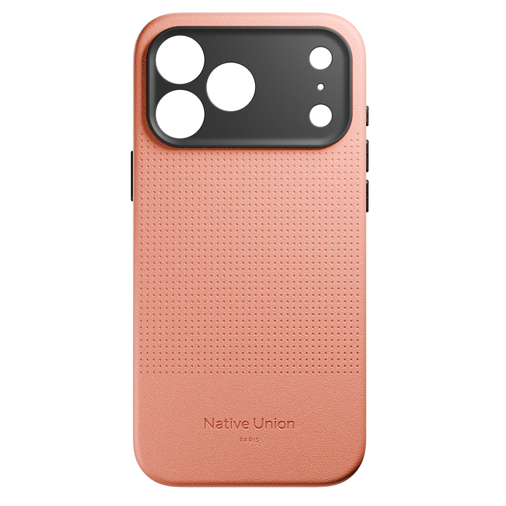 iPhone 17 Pro Max Kılıf M-safe Şarj Özellikli Deri Dokulu Native Union 2025 Active Serisi Kılıf