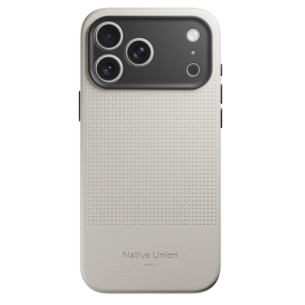 iPhone 17 Pro Max Kılıf M-safe Şarj Özellikli Deri Dokulu Native Union 2025 Active Serisi Kılıf