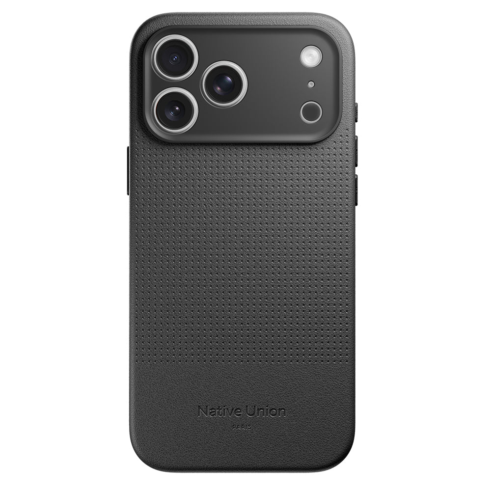 iPhone 17 Pro Max Kılıf M-safe Şarj Özellikli Deri Dokulu Native Union 2025 Active Serisi Kılıf