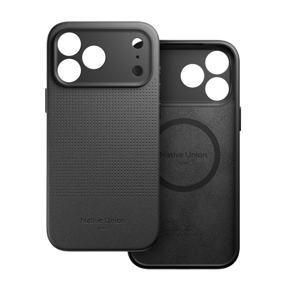 iPhone 17 Pro Max Kılıf M-safe Şarj Özellikli Deri Dokulu Native Union 2025 Active Serisi Kılıf