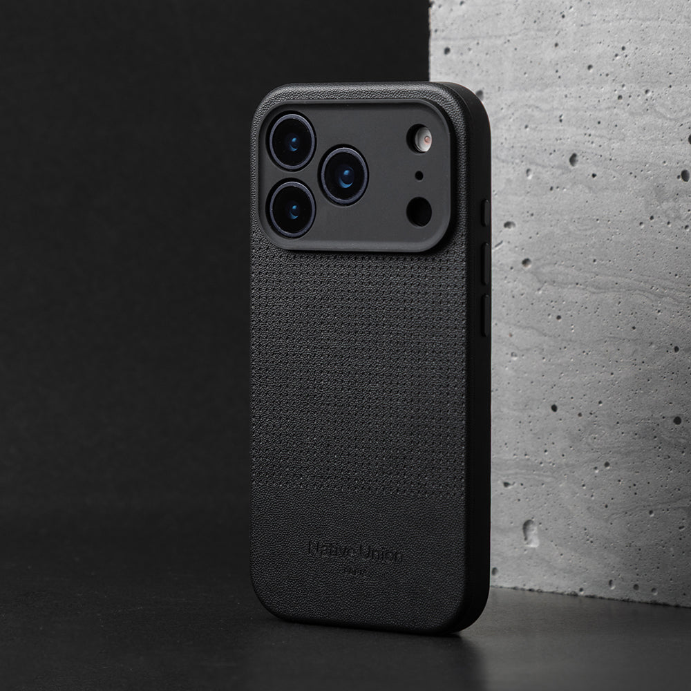 iPhone 17 Pro Max Kılıf M-safe Şarj Özellikli Deri Dokulu Native Union 2025 Active Serisi Kılıf