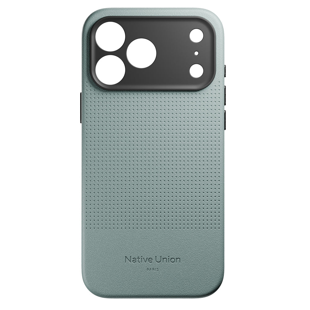 iPhone 17 Pro Max Kılıf M-safe Şarj Özellikli Deri Dokulu Native Union 2025 Active Serisi Kılıf