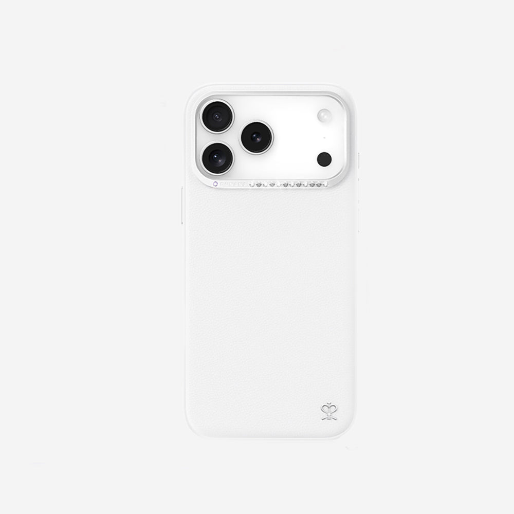 iPhone 17 Pro Max Kılıf M-safe Şarj Özellikli Deri Tasarımlı Pynana Starry Serisi Kılıf