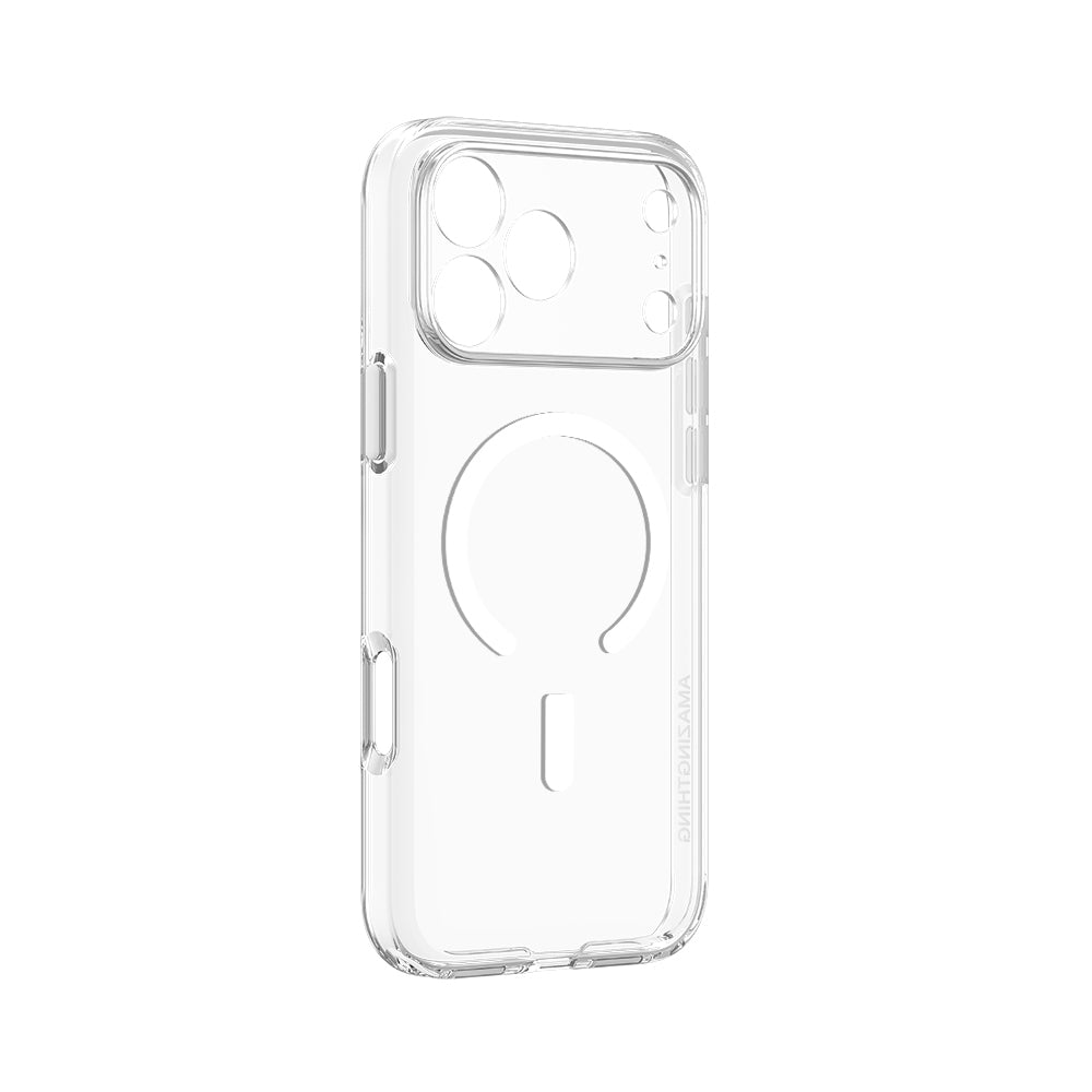iPhone 17 Pro Max Kılıf M-safe Şarj Özellikli Kamera Korumalı Amazingthing Minimal Lens Serisi Kılıf