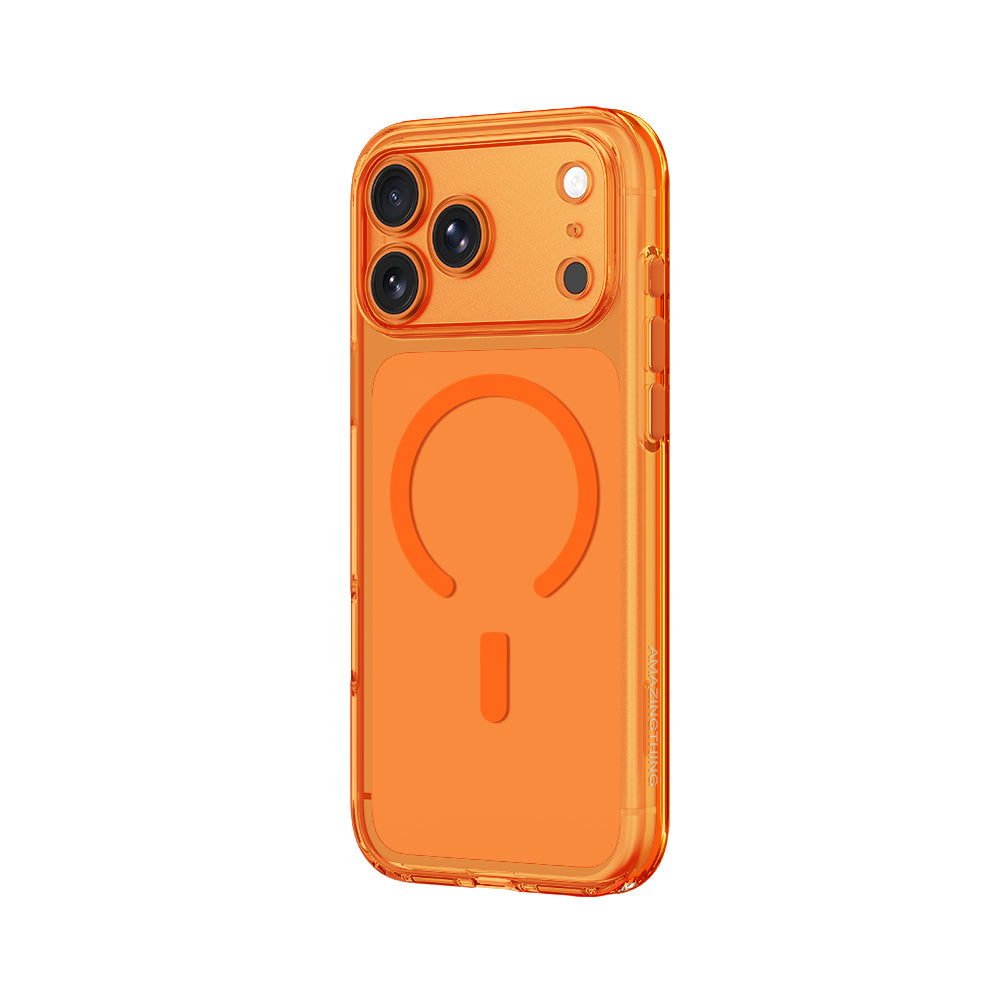 iPhone 17 Pro Max Kılıf M-safe Şarj Özellikli Kamera Korumalı Amazingthing Minimal Lens Serisi Kılıf