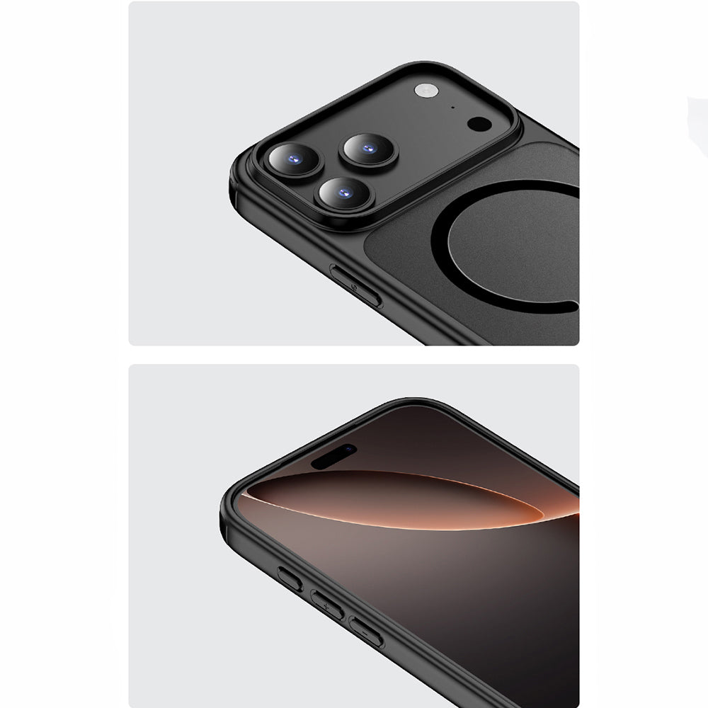 iPhone 17 Pro Max Kılıf M-safe Şarj Özellikli Mat Arka Yüzey Wlons Lola Kılıf