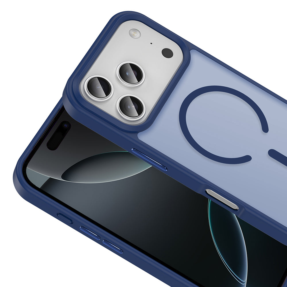 iPhone 17 Pro Max Kılıf M-safe Şarj Özellikli Mat Arka Yüzey Zore Sio Kılıf