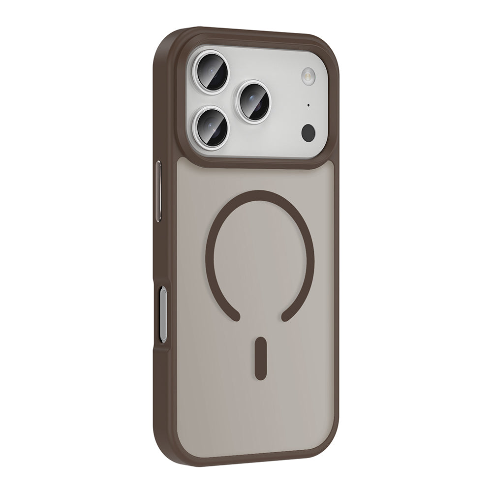 iPhone 17 Pro Max Kılıf M-safe Şarj Özellikli Mat Arka Yüzey Zore Sio Kılıf