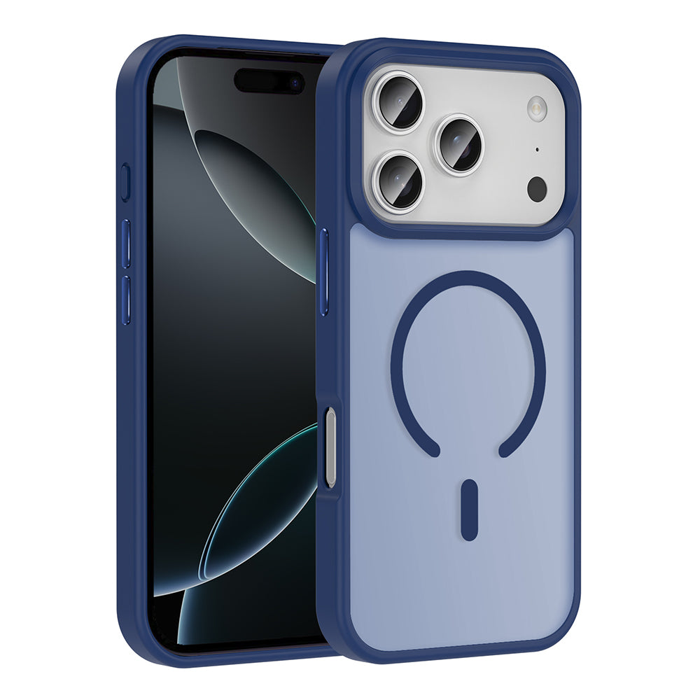 iPhone 17 Pro Max Kılıf M-safe Şarj Özellikli Mat Arka Yüzey Zore Sio Kılıf