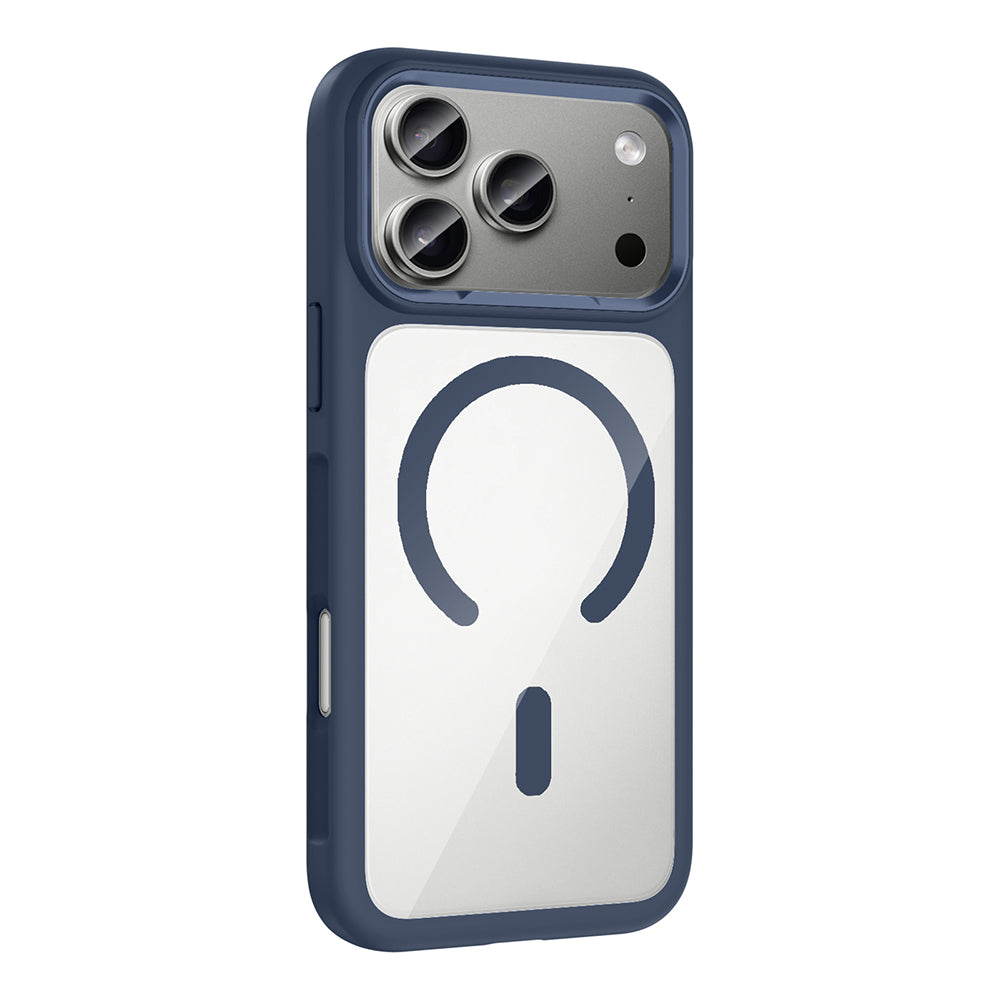 iPhone 17 Pro Max Kılıf M-Safe Şarj Özellikli Metal Kamera Çerçeveli Zore Tiko Kılıf