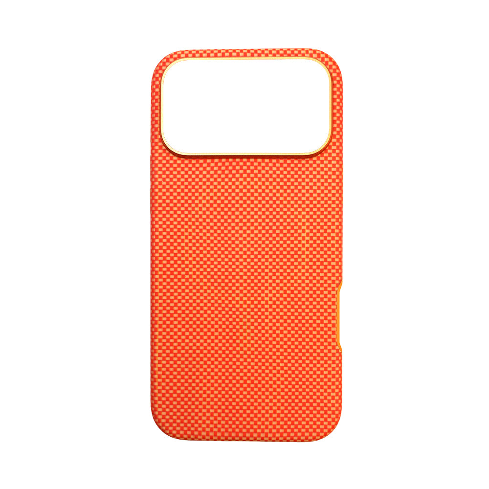 iPhone 17 Pro Max Kılıf M-safe Şarj Özellikli Mohseven 1500D Aramid Fiber Kılıf