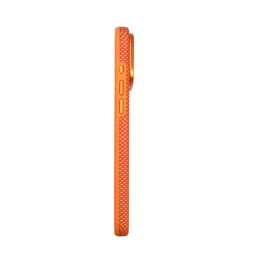 iPhone 17 Pro Max Kılıf M-safe Şarj Özellikli Mohseven 1500D Aramid Fiber Kılıf