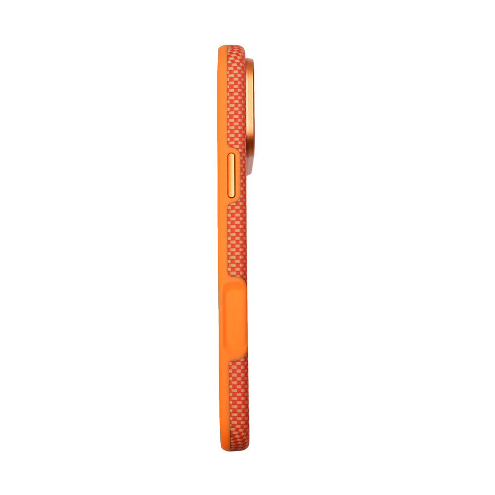 iPhone 17 Pro Max Kılıf M-safe Şarj Özellikli Mohseven 1500D Aramid Fiber Kılıf