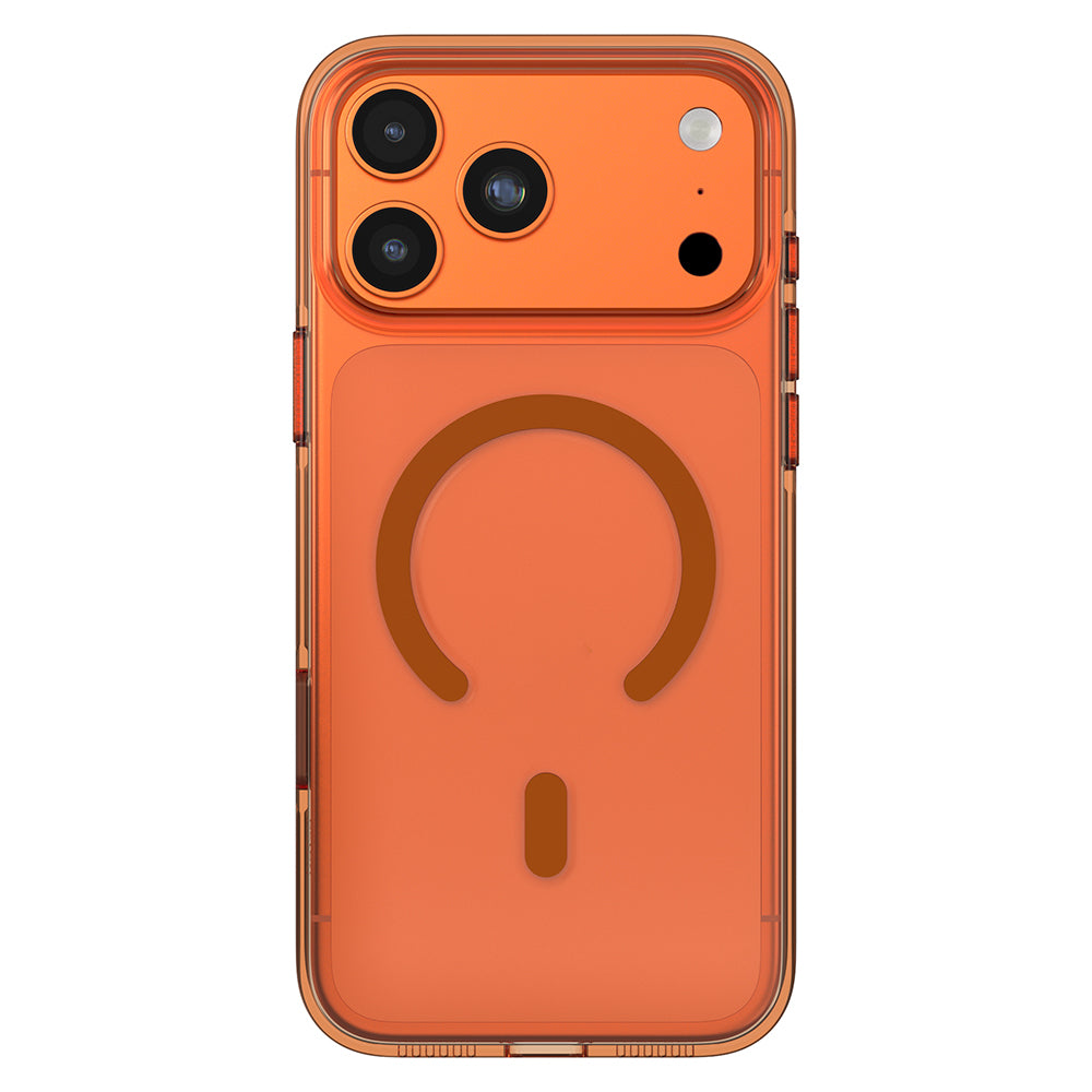 iPhone 17 Pro Max Kılıf M-safe Şarj Özellikli O-Ring Şeffaf Kajsa Trans Shield Serisi Kılıf