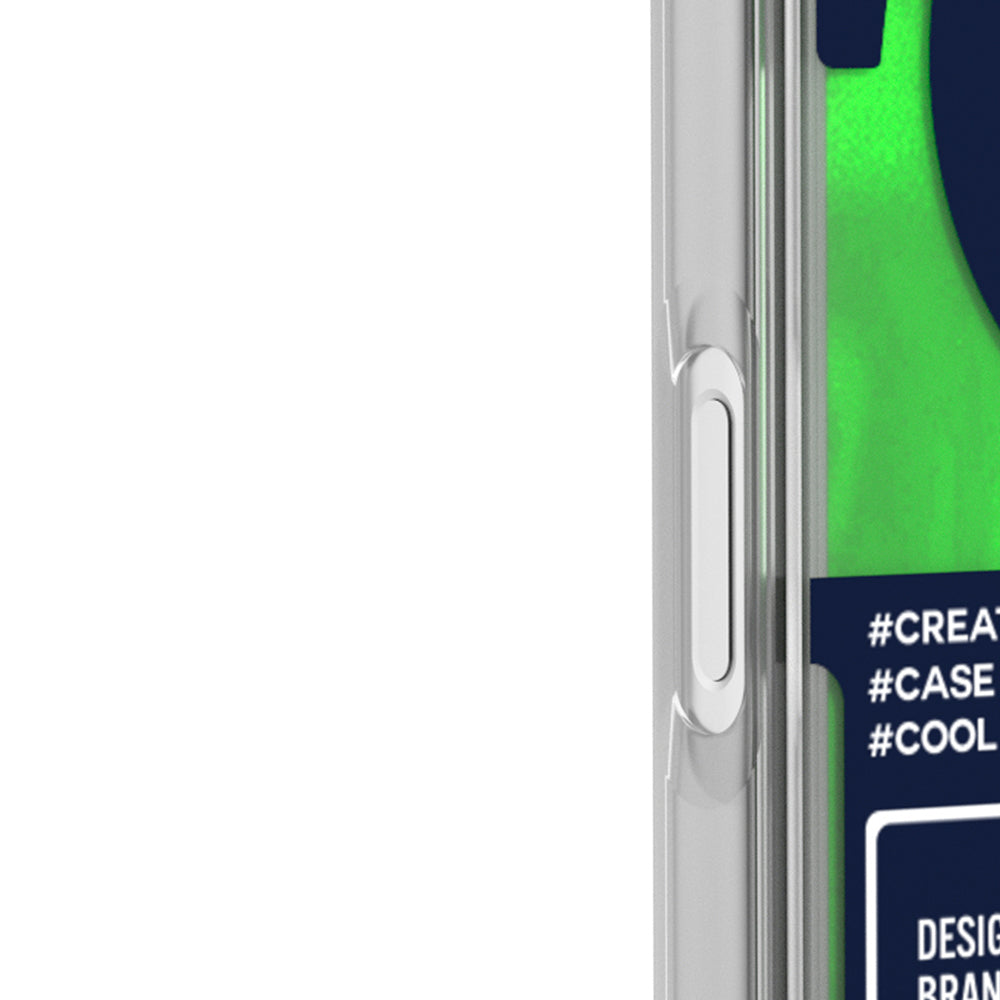 iPhone 17 Pro Max Kılıf M-safe Şarj Özellikli Parlak Kumlu Sıvılı Tasarımlı Galaxy Fantasy Serisi Kılıf