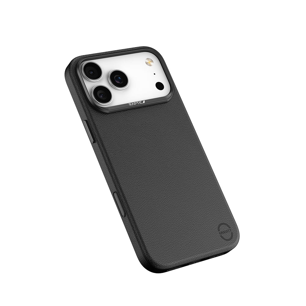 iPhone 17 Pro Max Kılıf M-Safe Şarj Özellikli Polimerik Deri Raptic Urban Nano Kılıf