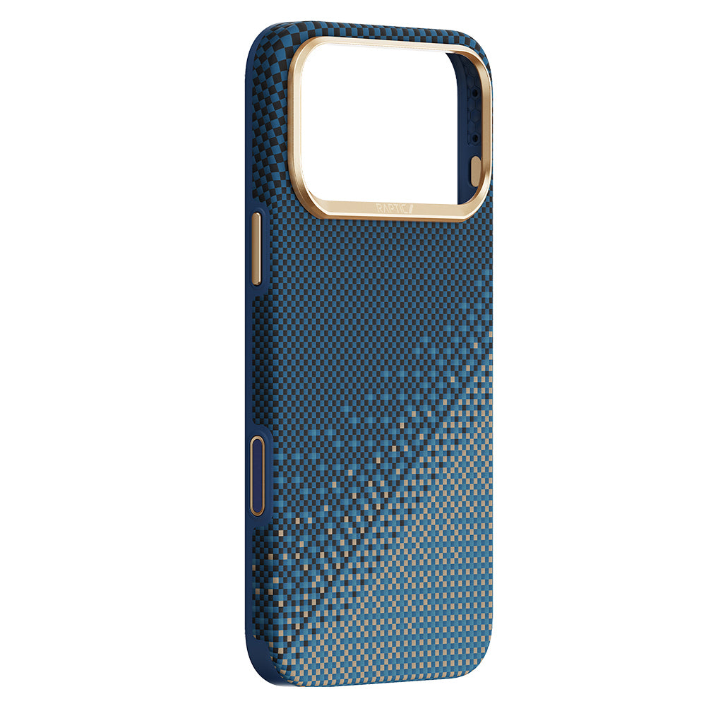 iPhone 17 Pro Max Kılıf M-safe Şarj Özellikli Raptic Aramid Dual Ultra Serenity Serisi Karbon Kılıf