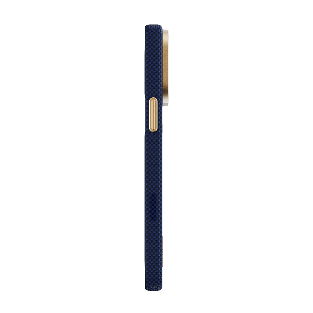 iPhone 17 Pro Max Kılıf M-safe Şarj Özellikli Raptic Aramid Skin Chivalry Serisi Karbon Kılıf