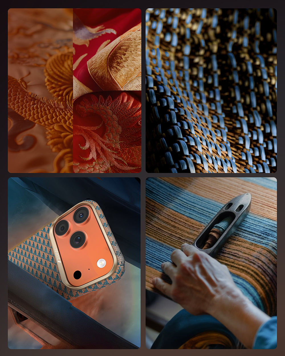 iPhone 17 Pro Max Kılıf M-safe Şarj Özellikli Raptic Aramid Skin Origin Serisi Kılıf